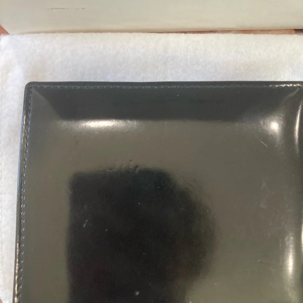 Pre-Loved Authentic Christian Dior Black Leather Wallet